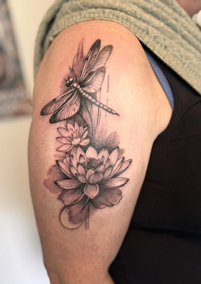 Tattoo door Nadia — Tabby Tattoo