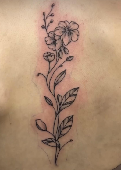 Tattoo door Nadia — Tabby Tattoo